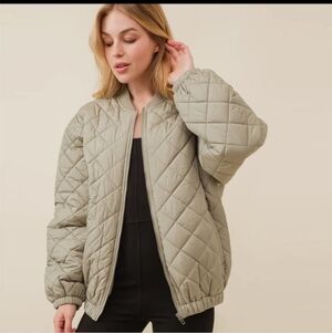 Bomber Jacket Size Large NWOT